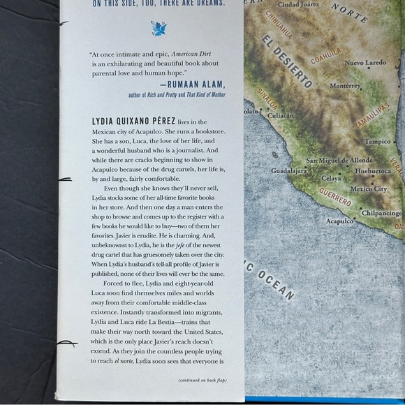 American Dirt: A Novel by Jeanine Cummins | Fiction, Thriller | Hardcover Book - Picture 3 of 9